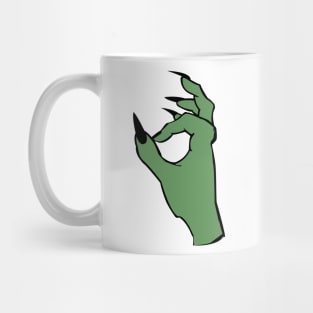 Witch Hand Halloween Mug